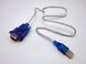Кабель для передачі даних USB to COM UAS-DB9M-02 фото 2