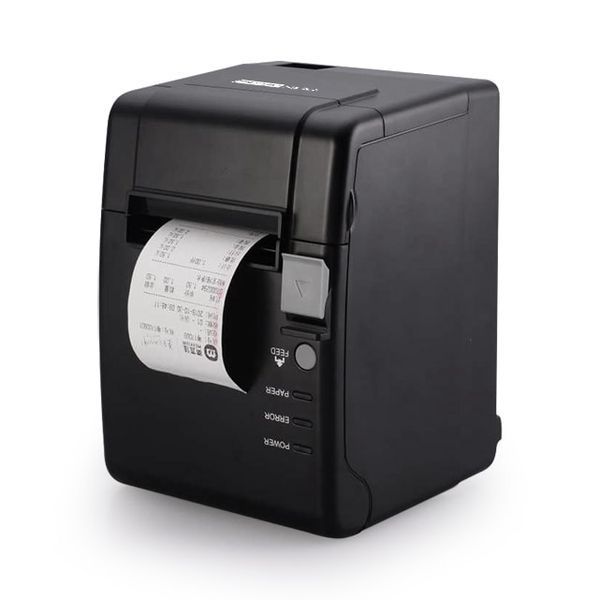 Принтер чеків чекодрук з автообрізачем POS Vector на 80 мм (USB+LAN) PS-H806-black фото