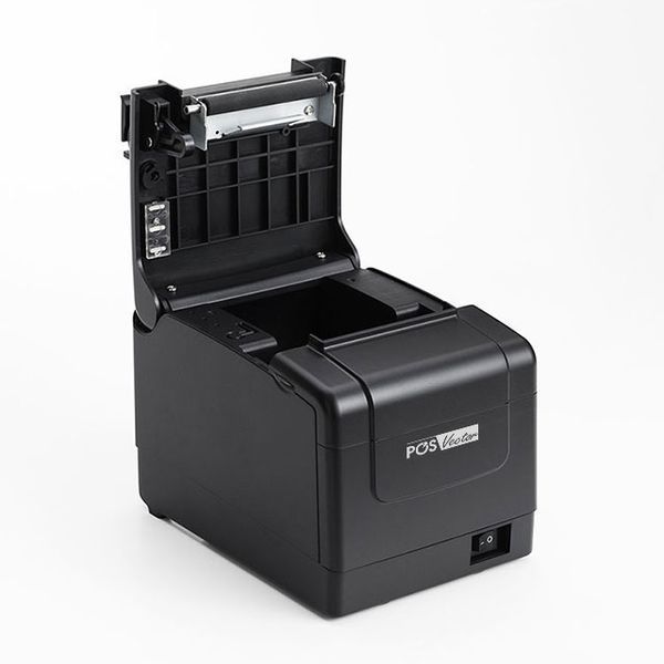 Принтер чеків чекодрук з автообрізачем POS Vector на 80 мм (USB+LAN) PS-H806-black фото
