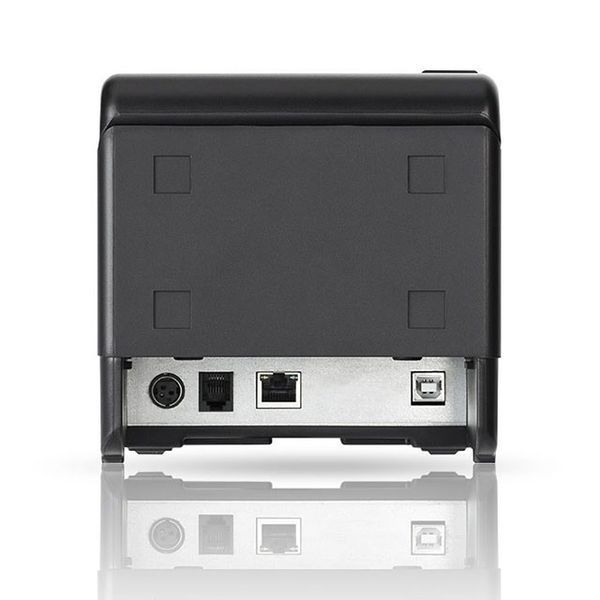 Принтер чеків чекодрук з автообрізачем POS Vector на 80 мм (USB+LAN) PS-H806-black фото