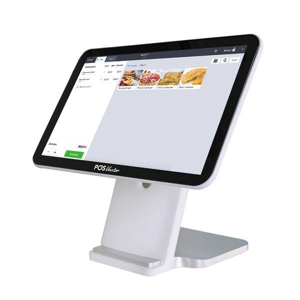 Сенсорний моноблок POS Vector Photon 15,6" 4/64 ГБ на Android 13. Касовий ПОС термінал для хмарної програми TPS680 фото