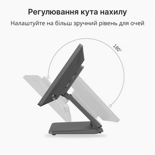 Потужний POS-термінал POS Vector Ares Silver 15.6&rdquo; Full HD 8/128 ГБ з кріпленням VESA. Сенсорний ПОС-моноблок на Windows TG-6412 фото