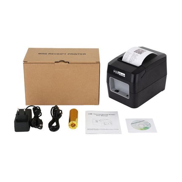 Принтер чеків чекодрук з автообрізачем POS Vector E803ALL на 80 мм (USB, LAN, Wi-Fi, Bluetooth) E803ALL фото