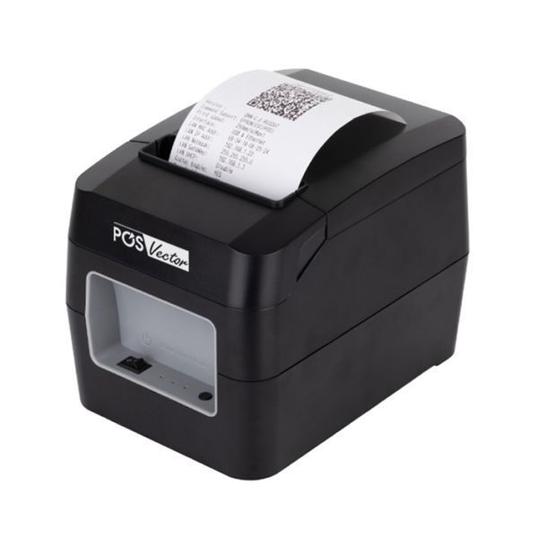 Принтер чеків чекодрук з автообрізачем POS Vector E803ALL на 80 мм (USB, LAN, Wi-Fi, Bluetooth) E803ALL фото