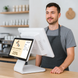 Потужний POS-термінал POS Vector Fabian 15.6&rdquo; Full HD 8/128 ГБ. Сенсорний ПОС термінал на Windows з екраном покупця P1-2-white фото 4