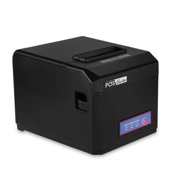 Універсальний чековий принтер pos ширина 80 мм (USB+RS232+Ethernet) PS-E801-sale фото