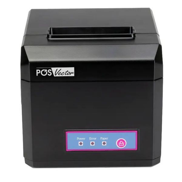 Універсальний чековий принтер pos ширина 80 мм (USB+RS232+Ethernet) PS-E801-sale фото