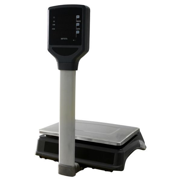 Ваги торговельні електронні VAGAR VP (6/15 LED), з стійкою VP фото