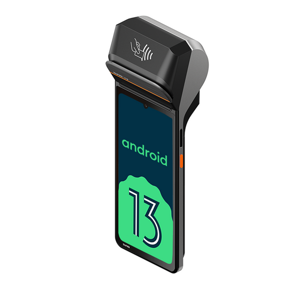 Портативний POS-термінал Sunmi V3 на Android 13. Мобільна каса 3-в-1 з вбудованим сканером 1D/2D кодів та принтером чеків SUNMI-V3 фото