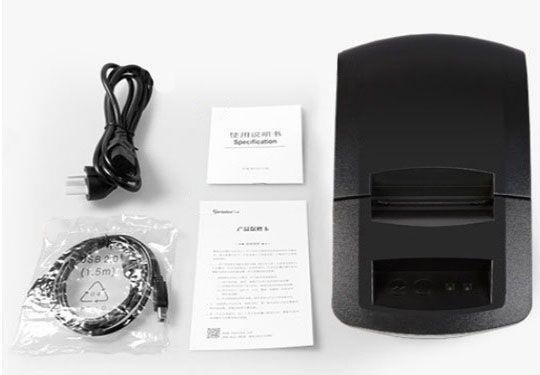 Універсальний принтер етикеток чекодрук Gprinter GP-2120TU 60 мм. Термопринтер для друку штрих-кодів, цінників, наклейок, стікерів GP-2120TU фото
