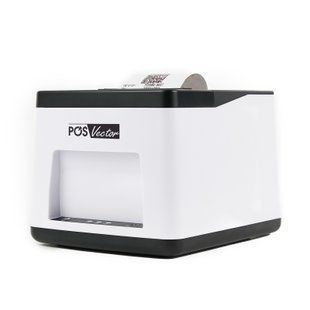 Принтер чеків чекодрук POS Vector 58 мм (USB, Bluetooth). Термопринтер для мобільного друку з планшета POS-58A фото