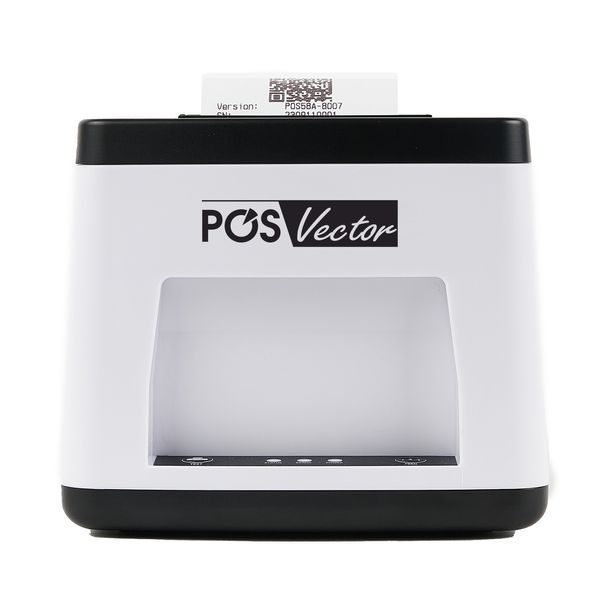 Принтер чеків чекодрук POS Vector 58 мм (USB, Bluetooth). Термопринтер для мобільного друку з планшета POS-58A фото
