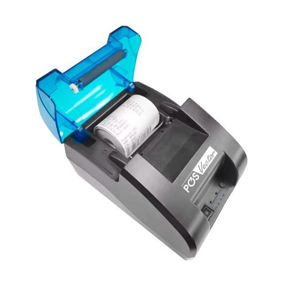 Bluetooth чековий принтер POS Vector на 58 мм для бездротового чекодруку з планшета Android (USB, Bluetooth) PS-H58Bt-w фото