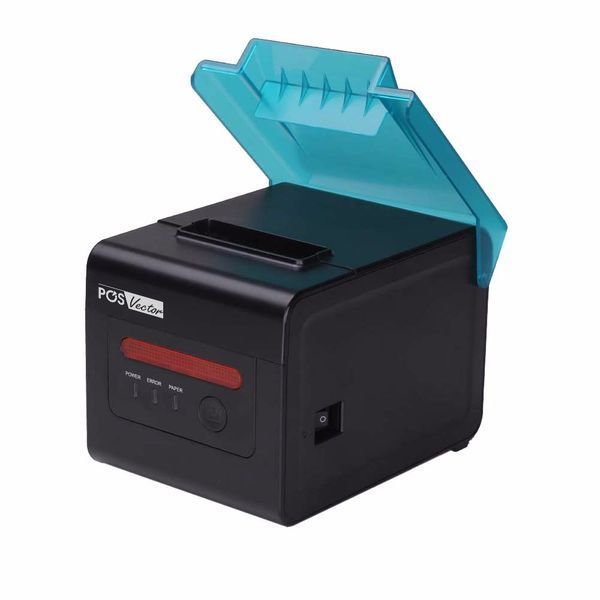 Кухонний принтер чеків чекодрук POS Vector на 80/58 мм для бездротового друку (USB, LAN, Wi-Fi) PS-H801UCLW фото