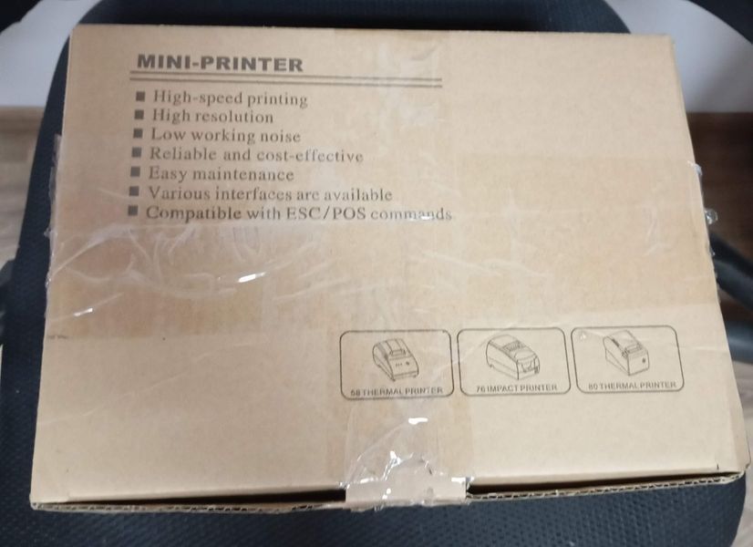 Універсальний принтер етикеток чекодрук Gprinter GP-2120TU 60 мм. Термопринтер для друку штрих-кодів, цінників, наклейок, стікерів. Переоцінка GP-2120TU-sale фото