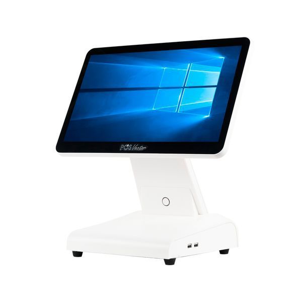 Потужний ПОС термінал POS Vector Oscar 15.6&rdquo;, 8/128 ГБ. Сенсорний Windows POS моноблок P1-white-128gb фото